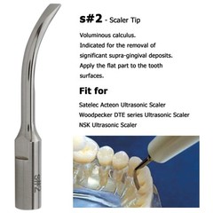 Dental Satelec ACTEON Suprasson P5 Piezo Handpiece Ultrasonic Scaler Tips H3 1S