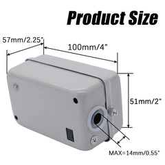 AC 220V/380V Push Button Switch On/Off Start Stop Switch 3 Phase Self L
