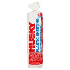 3.5 Mil Clear Plastic Sheeting, 10 Ft. X 25 Ft.