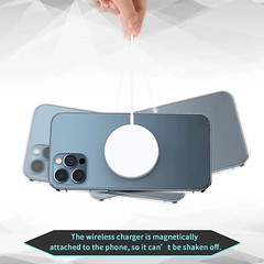 Universal Magnetic Stick on Ring For Magsafe Wireless Charger iPhone 14 13 12