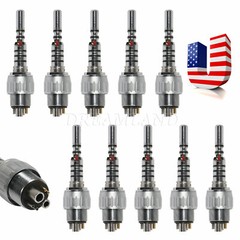 Dental LED 6-Hole Quick Coupler For kavo LED Fiber Optic High Speed Handpiece