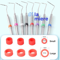 Silicone Dental Code Rings Set – 100 Mixed Color Orthodontic Instrument Markers