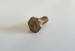 NAS1304-3H Hex Bolt 1/4-28 X 5/8 Drilled Head Plated Steel