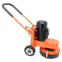 Open Box! Hand-push Cement Floor Grinding Machine 220V 0-5mm Working Depth 4KW