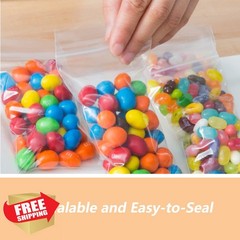 WEPOLY 12″x15″ 2 Mil Poly Bags 200 Count Clear