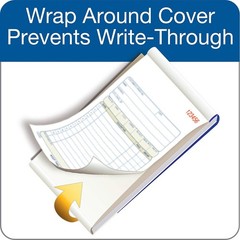 3-Part Carbonless Sales Order Book, 50 Sets per Book, Wraparound Cover, 250 Tota