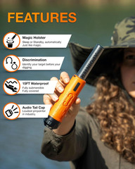New Xpointer Max with Magic Holster Pinpointer Discrimating Pinpointer Waterpro