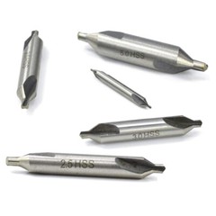 2PC 60° Center Drill 1mm 1.5mm 2mm 2.5mm 3mm 3.5mm 4mm 5mm 6mm lathe tool