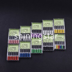 Dental Niti Nickel Titanium H/K-FILES Endo Hand Root Canal File 21/25/31 mm