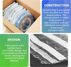 100 Pack 12″x 15.5″ Bubble Out Pouches Bags Protective Mailers Self Seal Cushion