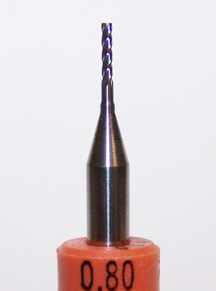 0.80mm (.0315″) CARBIDE END MILL 4 FLUTE Kyocera 1800.0315.158 GENERAL PURPOSE