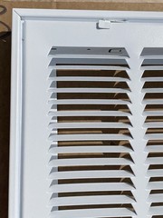 Everbilt 20″ x 20″ Aluminum Air Return Air for 1″ Filter Grille White E190RF
