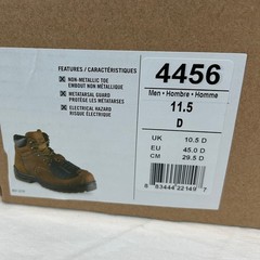 Red Wing 4456 King Toe Mens 11.5 D Brown Leather Metatarsal Guard Work Boots EH