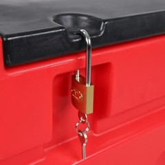 Portable 48 Gallon (180 Liter) Fuel Tank With 12V Fuel transfer pump 15GPM