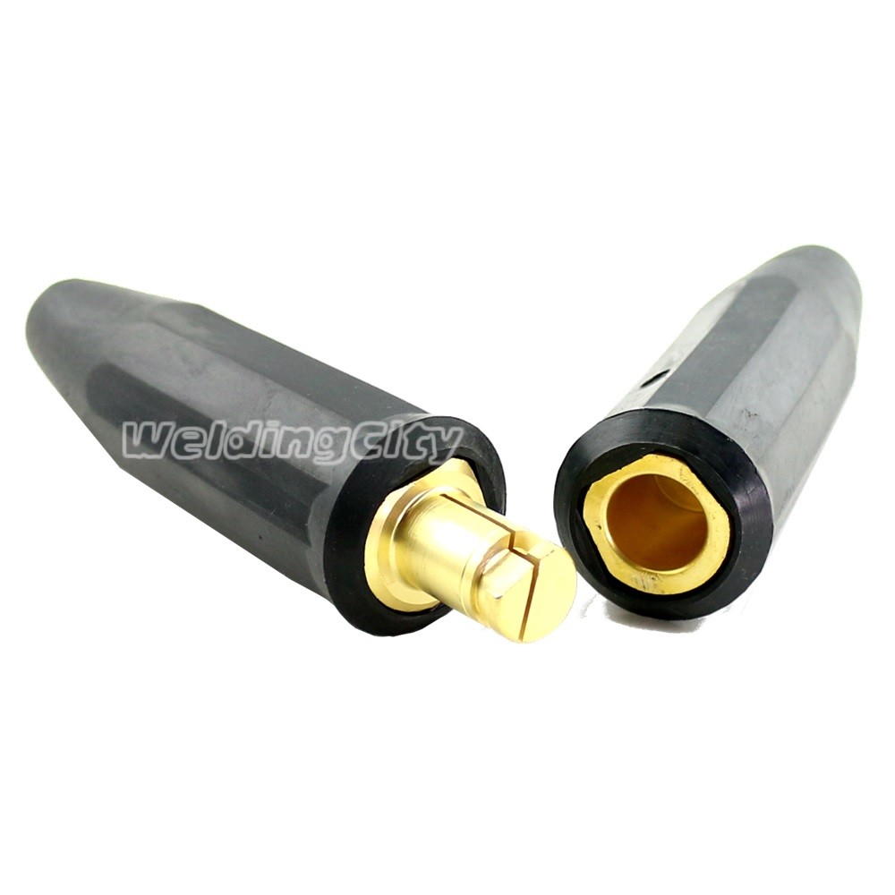 WeldingCity® Tweco-type 2-MPC/LC-40 Cable Connector Pair 1/0-3/0 | US Seller