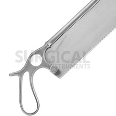 Satterlee Bone Saw 12″ & 9″ Blade Orthopedic Surgical Veterinary Inst German Gr
