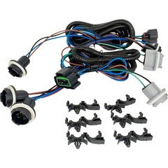 2X Tail Lamp Wiring Harness 15824514 15824515 Fit for GMC Sierra 1500 2007-2010
