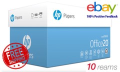 *NEW* Case Copy Printer Printing Paper 8 1/2 x 11 Letter Size 10 Reams 5000 Shts