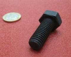 Tap Bolt FT Thread Class 10.9 M12 x 1.75 x 40 mm Length, 20 Pcs
