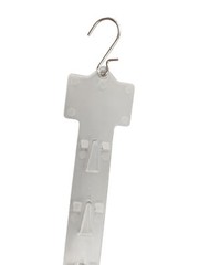 5PK Hanging Merchandising Strip Display Plastic Clip On Strips