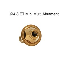 Titanium Dental Multi-Unit Straight Abutment 4.8 Fit Hiossen Osstem Mini/Regular