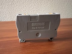 Phoenix Contact PT 2,5 Feed-Through Terminal Block 3209510 LOT OF 10 w/End Cover