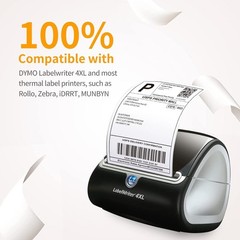 4×6 Direct Thermal Shipping Labels 220 Per Roll Compatible with Dymo 4XL 1744907