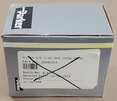 *NEW SEALED BOX* Parker 20CC02GV4C4F Solenoid Valve 1/8″ 2-Way 625Psi + Warranty