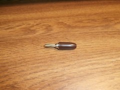 Lot/5 Vintage HH Smith 455 Brown Solderless Banana Male Plug,15 Amps 1 KV.NOS