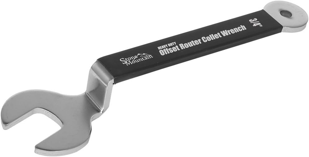Offset Router Collet Wrench (3/4″ Hitachi & Triton 3-1/4 HP Routers)