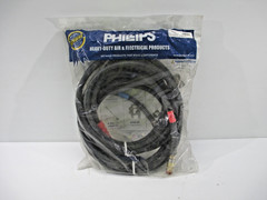 OEM Phillips 15′ Rubber Air Lines Red/Blue Grips 11-8115