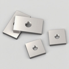 M3 M4 M5 M6 M8 M10 M12 A2 Stainless Steel Square/Rectangle Nuts Thin Type DIN562