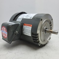 US Motors U14S2ACR Unimount Motor 0.25 Hp 3-Phase 1750 Rpm Tefc Model F044 *USED