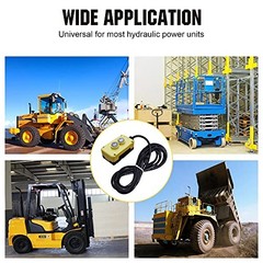 3 Wire Dump Trailer Remote Control Switch 12V DC Single Acting Hydraulic Pump