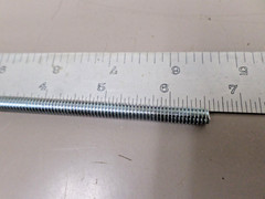 10 Pack of 1/4-20 x 6-1/2 Zinc Coated Steel Carriage Bolts