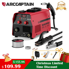 3IN1 MIG Welder 130A 110V Flux Core Gasless Portable for Home DIY Stick Lift Tig