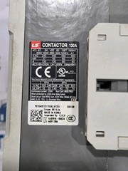 LS MC-130A CONTACTOR 200A COIL VOLTAGE 440VAC 50-60HZ FREE FAST SHIPPING