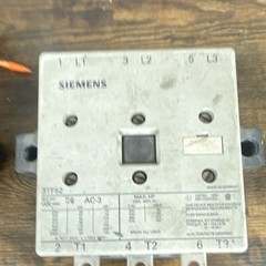Siemens 3TF3522-0AF0 NEMA Size 2 3-Pole Contactor 120V Coil 100A