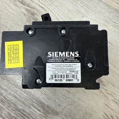 Siemens BQ2B110L Circuit Breaker 110A 2Pole 120/240V 10kA Line Side Lugs No Box