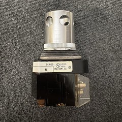 800T PA16 Series N 120V Illuminated Push Button NO COLOR CAP