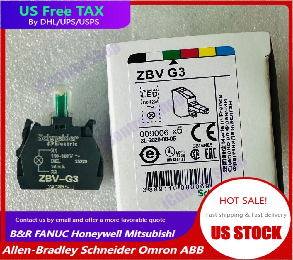 ORIGINAL Schneider Electric ZBV-G3 ZBVG3 LED MODULE Free Shipping from USA