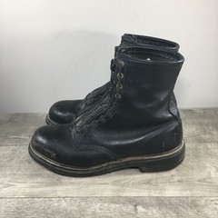 Red Wing 4473 Firefighter Fire Zip Up Logger SuperSole Boots Steel Toe Size 9.5