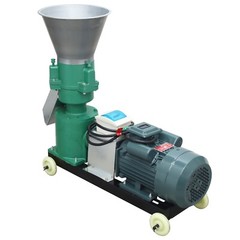 3 Roller Farm Animal Feed Pelletizer 2/4/8mm Plate Feed Pellet Mill Machine 220V