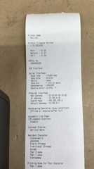 Epson TM-L100 M378B Linerless Thermal Receipt Label Printer USB Ethernet TESTED