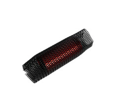 1-1/2″ – 2″ BLACK Plastic Web Mesh Protective Sleeve – Sold by the foot