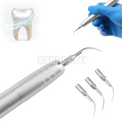 ENTERFANT Dental Ultrasonic Air Perio Scaler Handpiece Hygienist 2H/4H+3Tips