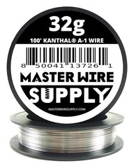 Kanthal A1 – 100ft – 32 Gauge Wire 32g – 0.20mm – 0.008in – Master Wire Supply