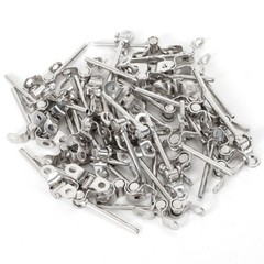 50 Pack T316 Stainless Steel Tensioner Set for 1/8″ Cable Railing w/ Deck Toggle