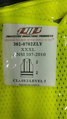 LOT OF 83 PIP Class 2 Mesh Vest Zipper High Visibility Pockets M L 2X 3X 4X
