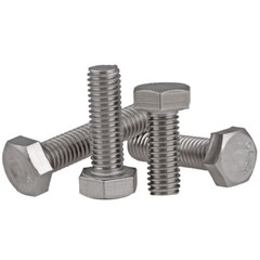 M10 1.0 Fine Thread 304 Stainless Steel Full Thread Hex Head Bolts Screws DIN933
